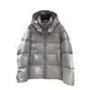 Big-name shopping malls in autumn and winter new A-shaped version loose hooded medium and long thickened down jackets women's tide