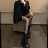 Breathable Fishnet Pantyhose Elastic Fishnet Diamond Pantyhose Diamond Thigh Stockings  Summer