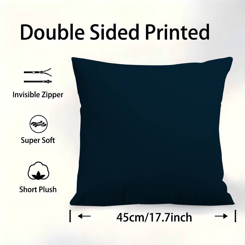 Solid Color Pillow Gift Home Office Decoration Pillow Bedroom Sofa Car Cushion Coverpillow Case