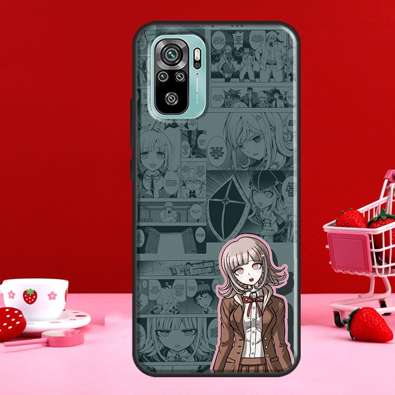 Чехол Chiaki Nanami Danganronpa с аниме для Xiaomi Redmi Note 11 Pro Note 10 9 8 Pro 11S 9S 10S, чехол для Redmi 10 9 9A 9C 9T