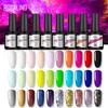 8ml Soak Off Pure Color Nail Gel LED/UV Lamp