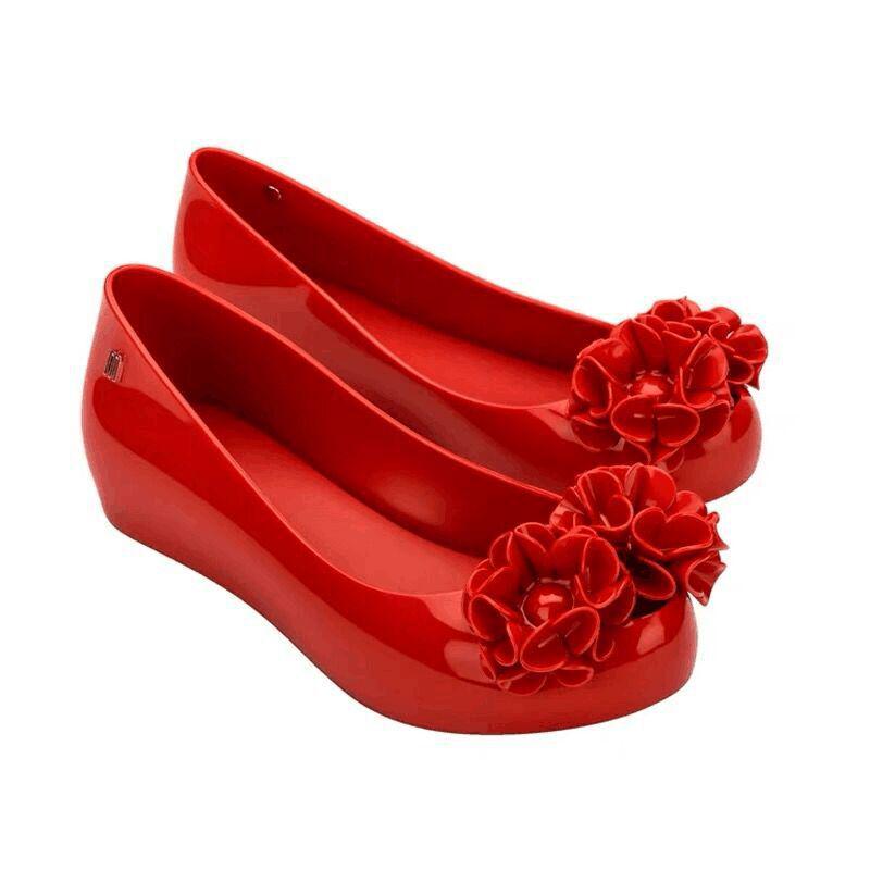 Женские гелевые туфли Melissa Camellia 2025 - Мягкая подошва, дизайн с открытым носком