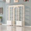 Elegant Display Stand: Nail Art and Skincare Storage Rack for Beauty Salons