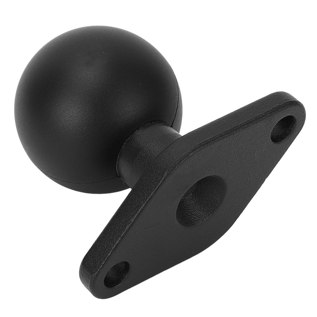 1.5in Ball Mount Base Anodized Aluminum Alloy Round Plate with C Size Double Socket Arm for RAM Mounts