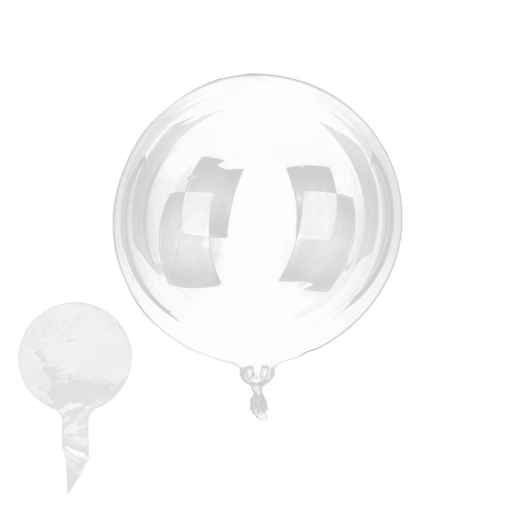 50 шт. 18-дюймовые надувные воздушные шары Bobo, прозрачные шары, принадлежности для вечеринок на день рождения, свадьбы, детского душа, воздушные шары для украшения Navidad