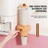 Punch Wall Mounted Automatic Cup Picker Space Saving Visible Cup Extractor Paper Cup Holder  Home