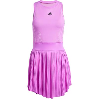 Платье Tennis Pro Aeroready, однотонное, облегающее, короткое, без рукавов, женские платья, фиолетовое, IT1839
