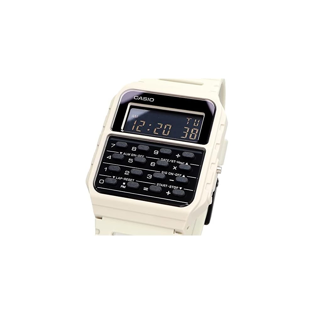 Casio Стандартные часы-калькулятор CA-53WF-8B Цифровой дисплей Водонепроницаемые Унисекс