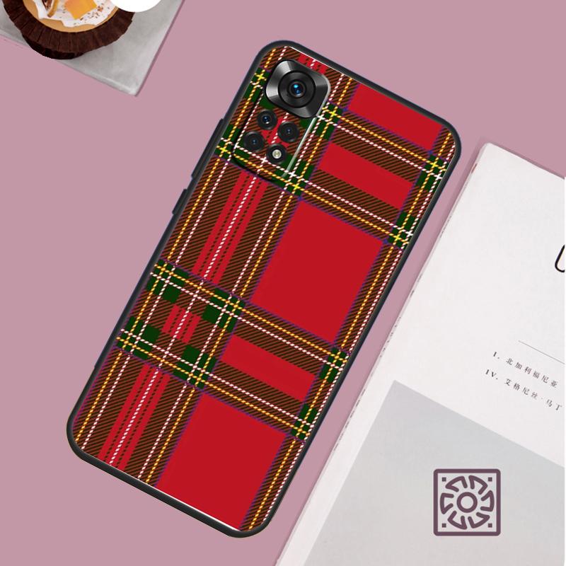 Чехол Clan Stewart Dress Tartan Pattern для Xiaomi Redmi Note 14 13 12 11 15 Pro Plus Redmi 15 13 10 10C 12C 13C 14C 15C