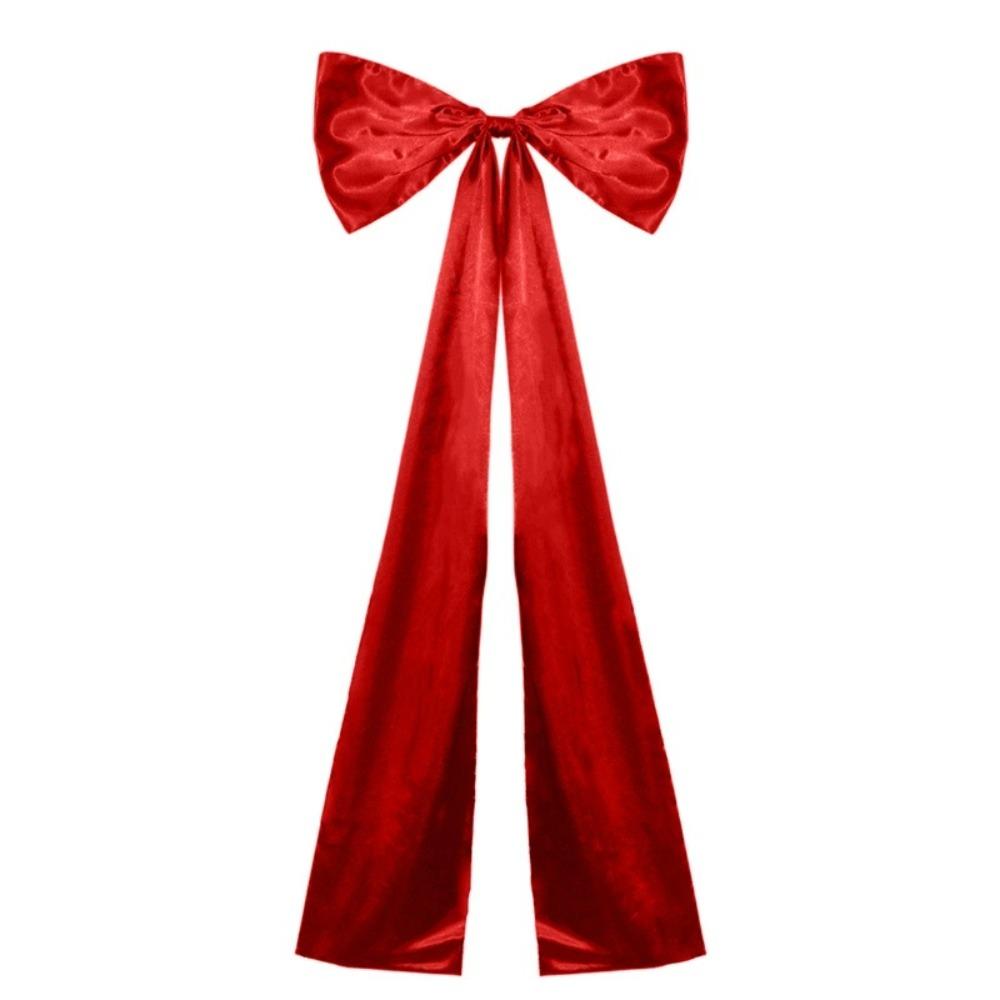 Extra-Large Holiday Decoration Bow Hanging Ornaments Christmas Tree Topper Wedding