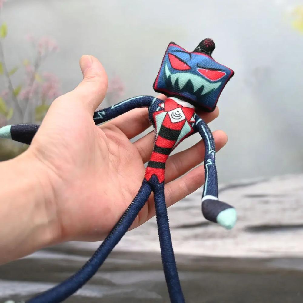 Игрушки-фигурки с проволочным каркасом - Аниме Hazbin Аластор Нифти Косплей Плюшевая кукла, Аксессуары Украшение Подарки