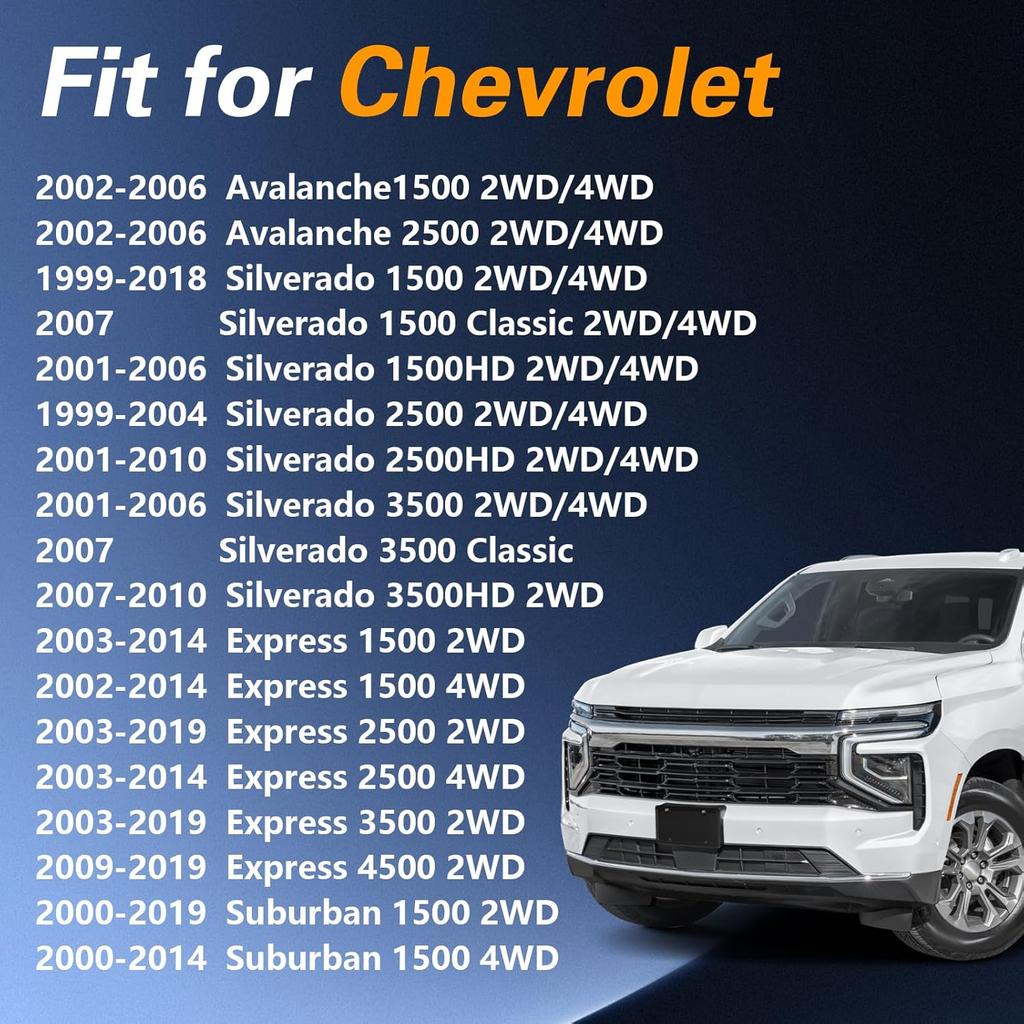 12 шт. Направляющая эксцентрика для регулировки развала P P Совместимо с Chevrolet Avalanche Silverado Tahoe Suburban GMC Sierra Savana Yukon Cadillac Escalade Hummer