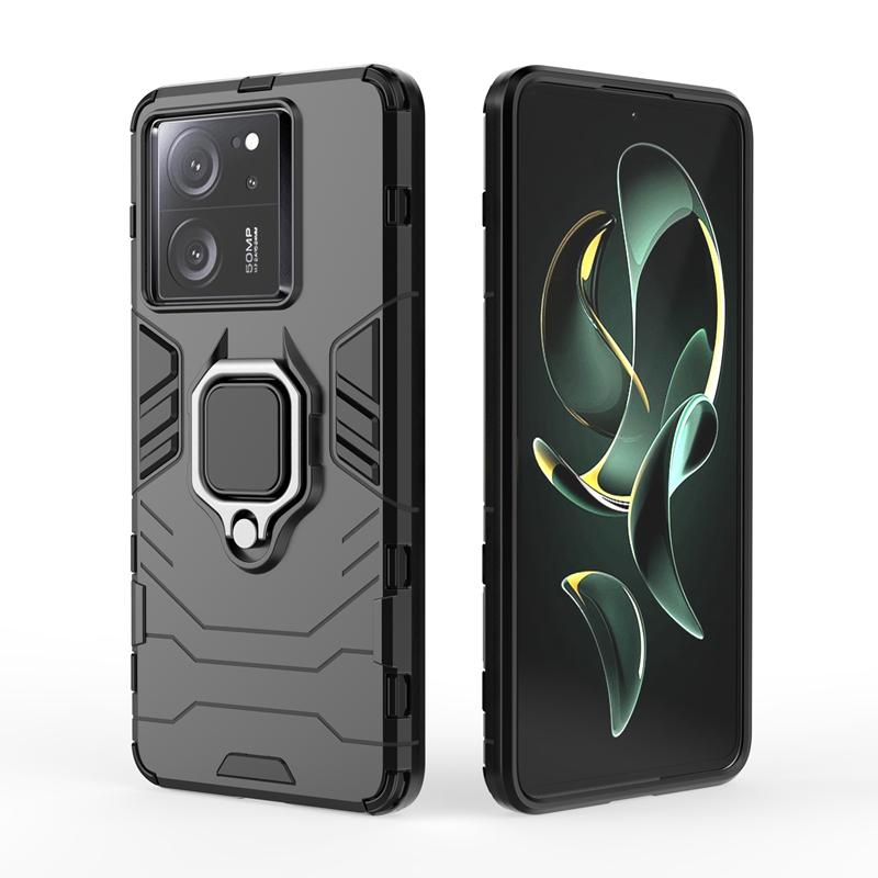 Для Xiaomi 13T Pro Чехол Магнитный Металлический Держатель Кольцо Ударопрочный Бронированный Чехол Для Телефона Для Xiaomi Mi 13T 13 T Mi13T Pro 13TPro Чехол