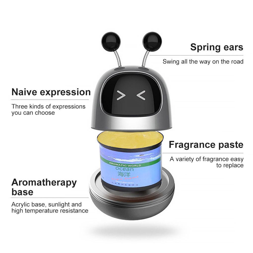 Освежитель воздуха для робота-автомобиля, подвесной зажим для вентиляционного отверстия, приборная панель, длительный аромат для автофургонов, внедорожников, грузовиков, многоразовый диффузор, мужской аромат