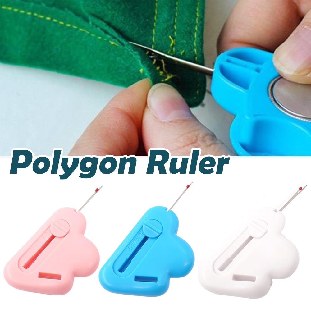 Регулируемая направляющая для шва 2-в-1, встроенный распарыватель швов, нитевдеватель, распарыватель швов, бытовые малые инструменты