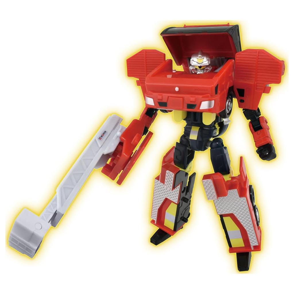 Takara Tomy Tomica Job Labor Police Fire and Emergency DX Entry Set Mini Car Toy Игрушечный набор для детей от 3 лет