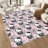 Hello Kitty Halloween Square rugs are a great choice for living rooms, bedrooms, home décor, and as gifts.