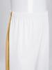 Girls Liturgical Dance Pants Metallic Patchwork High Waist Elastic Band Wide Leg Loose Trousers
