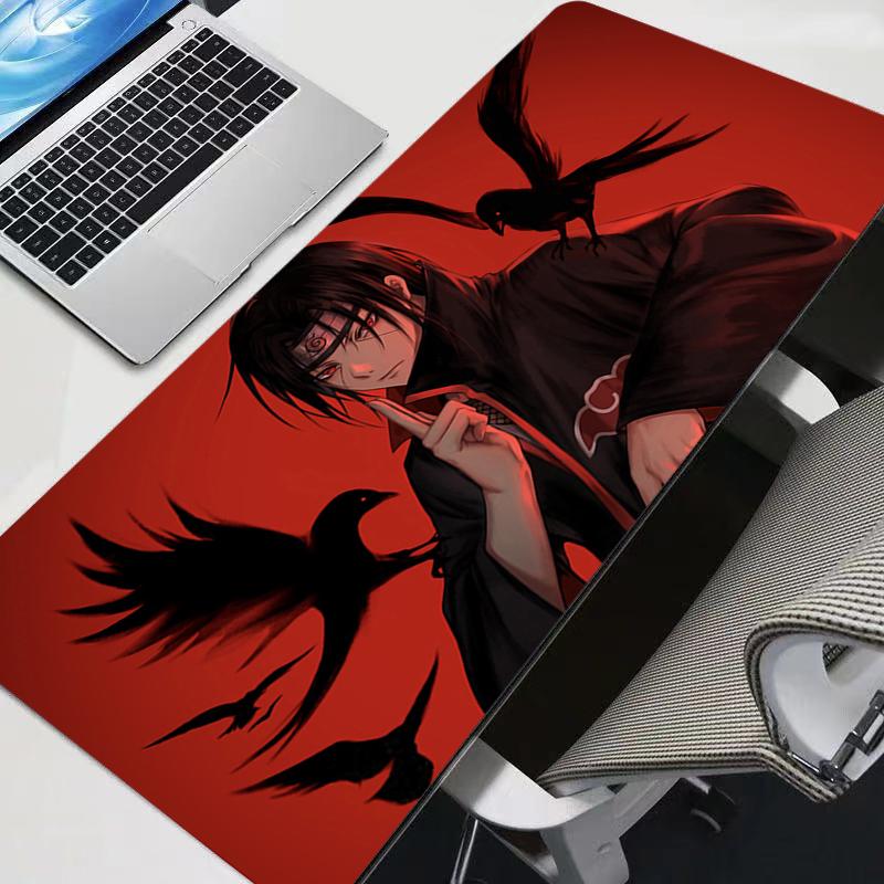 Mouse Pad Gaming Large Dywan Gamer Keyboard Desk Mat Table Naruto Carpet Mousepad XXL Anime Durable For Computer