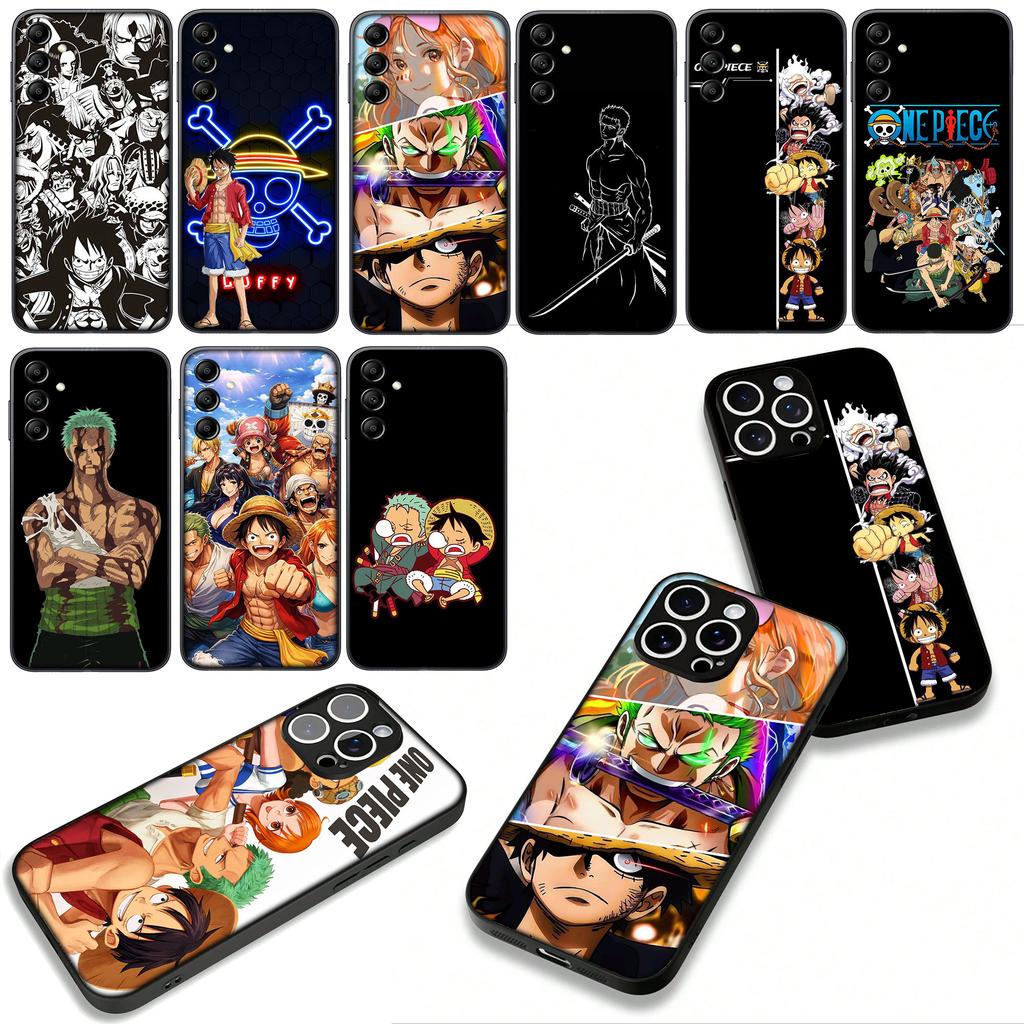 Cover for Apple iPhone 16 15 14 Plus 13 12 Mini 17 Pro Max + ProMax 16E Air Phone Case Roronoa One Pieces Luffy Zoro