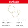 Sterling Stackable Bracelet With Moissanite Stones Gold Plated Fashion Jewelry Women