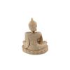Oriental Culture Sandstone Buddha Sitting Meditation Buddha Statue Zen Ornament  Indoor
