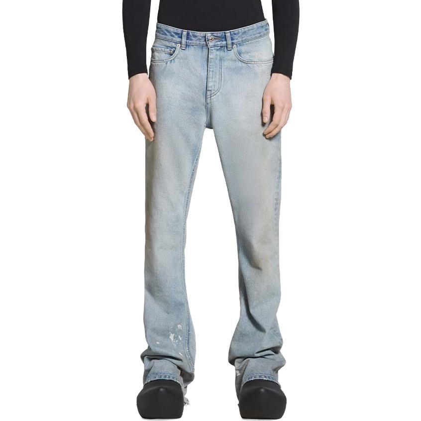 Balenciaga Jeans Loose Fit Unisex Blue 751089TDW144016