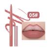 1PC Matte Brown Lip Liner Pencil Long Lasting and Waterproof Red Lip Contour Matte Lipstick Fill Pen Lips Makeup 12 Colors