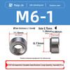 Нержавеющая сталь 304/316 Зубчатые гайко-заклепки - CLS-M2-M12 для применения в листовом металле
