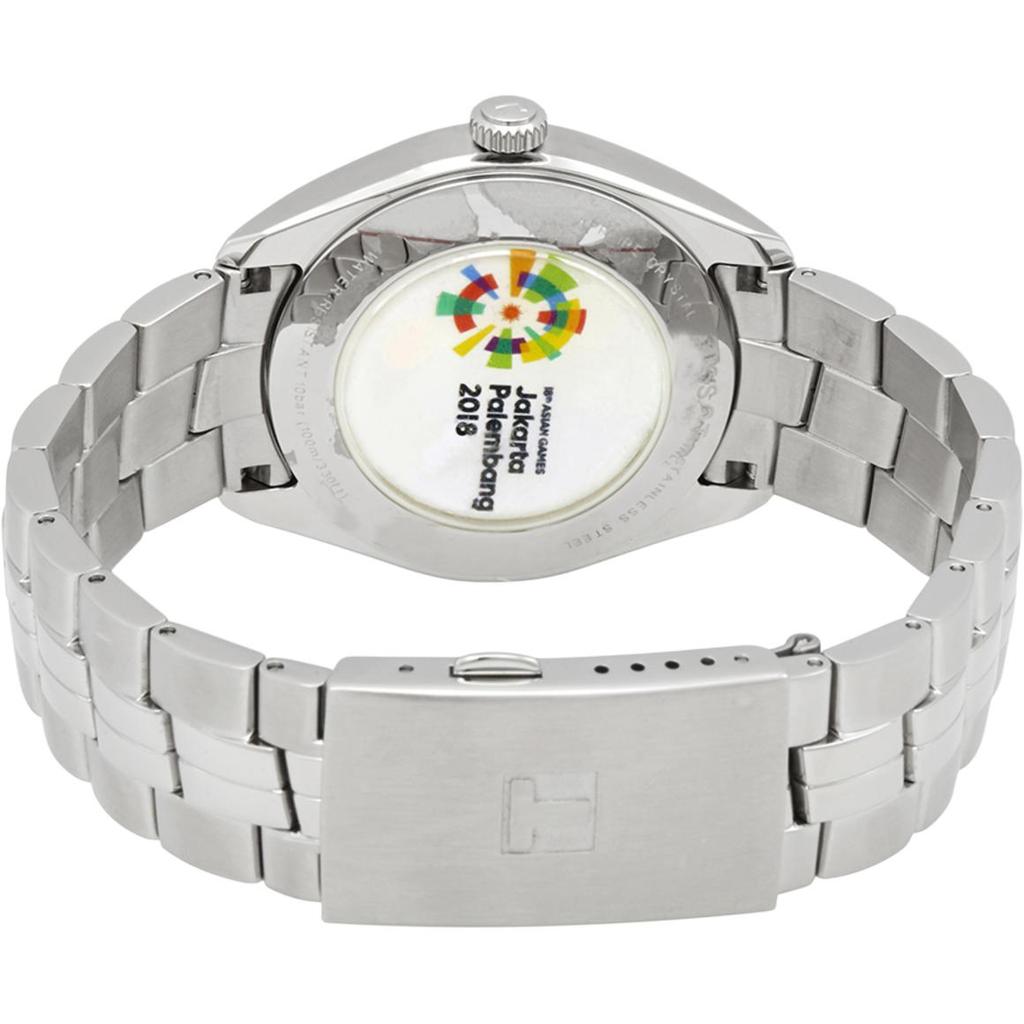 Tissot Мужские часы PR100 Collection с автоматическим механическим механизмом, водонепроницаемостью до 100 м, диаметр 39 мм, серебристый циферблат, артикул T101.407.11.011.00