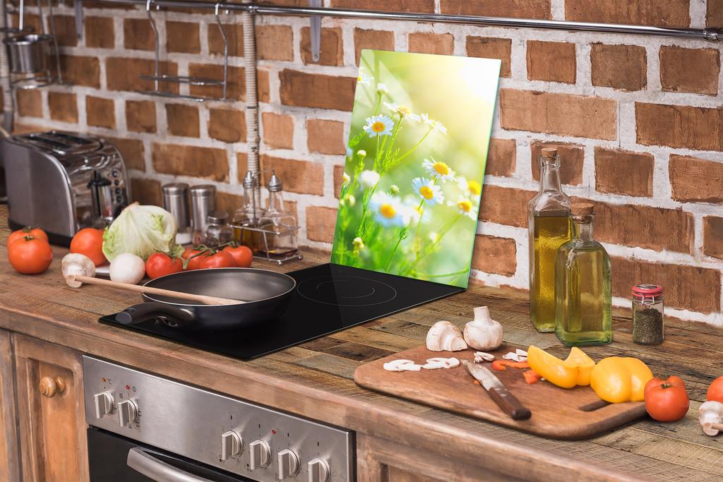 GLASS CUTTING BOARD 35x52 Flower