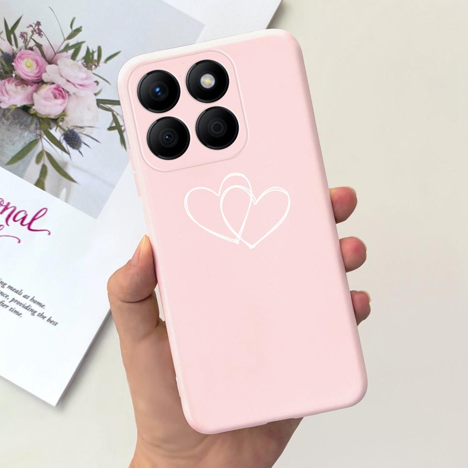 Women Fashion Girly Phone Case For Huawei Honor X9b Honor X8b Coque Funda Flower Pattern Soft Silicone Funda HonorX9b 5G Coques