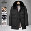 Мужская зимняя куртка LAOYECHE со съемной плюшевой подкладкой