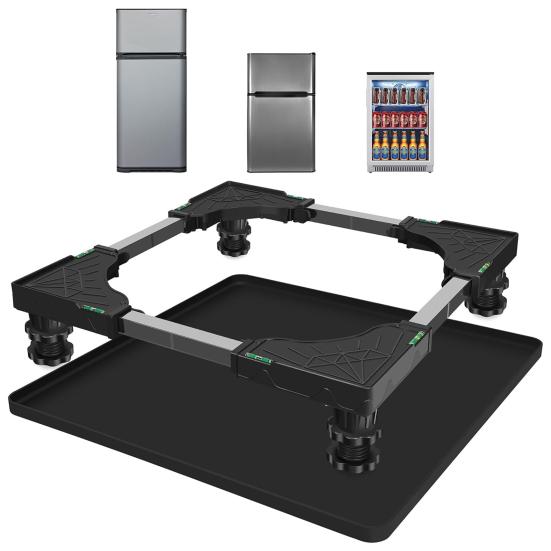 Силиконовый сливной коврик для мини-холодильников, стиральных машин, сушилок, герметичный коврик для кормления домашних животных, защитный лоток для пола, многофункциональный рабочий коврик, коврик для кошачьего туалета