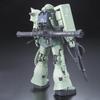 BANDAI SPIRITS RG Mobile Suit Gundam MS-06F Mass-Production Zaku 1/144 Scale Pre-Colored Plastic Model