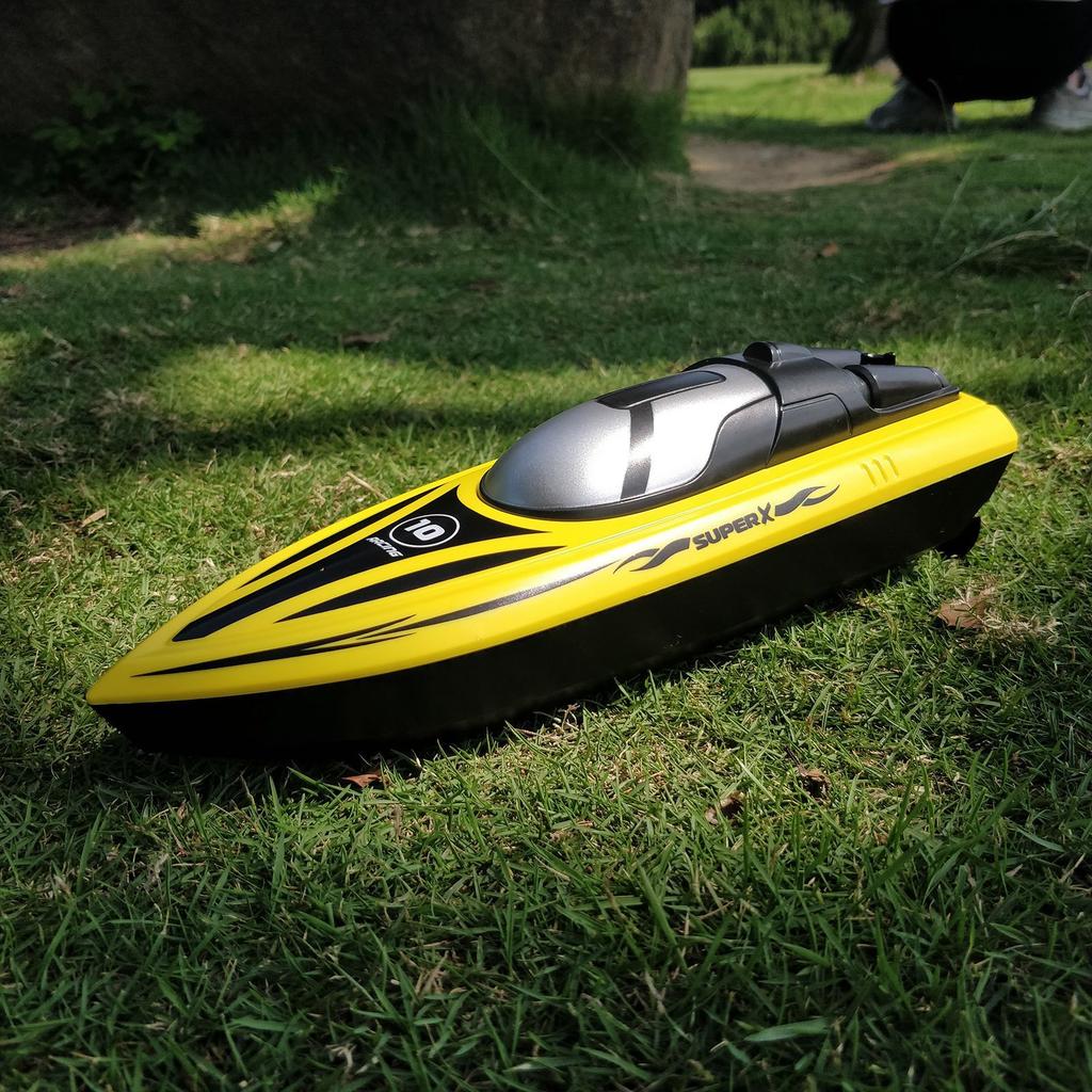 2.4GR лодка с дистанционным управлением скоростной катер для водных лыж лодка с дистанционным управлением двухмоторная детская игрушечная лодка подарок