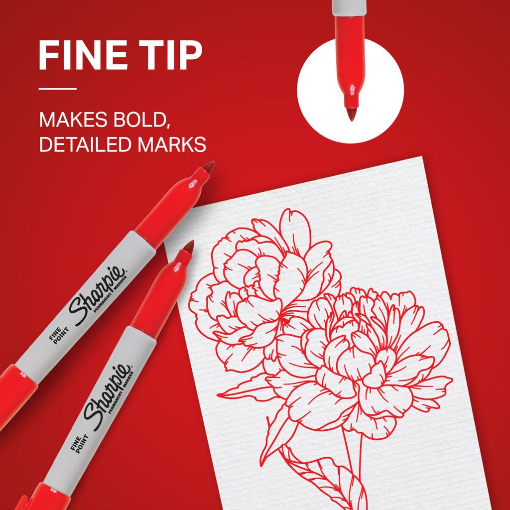 Sharpie Ultimate Collection of Fine Point Markers and Extra Fine Point Pens, 36-Count