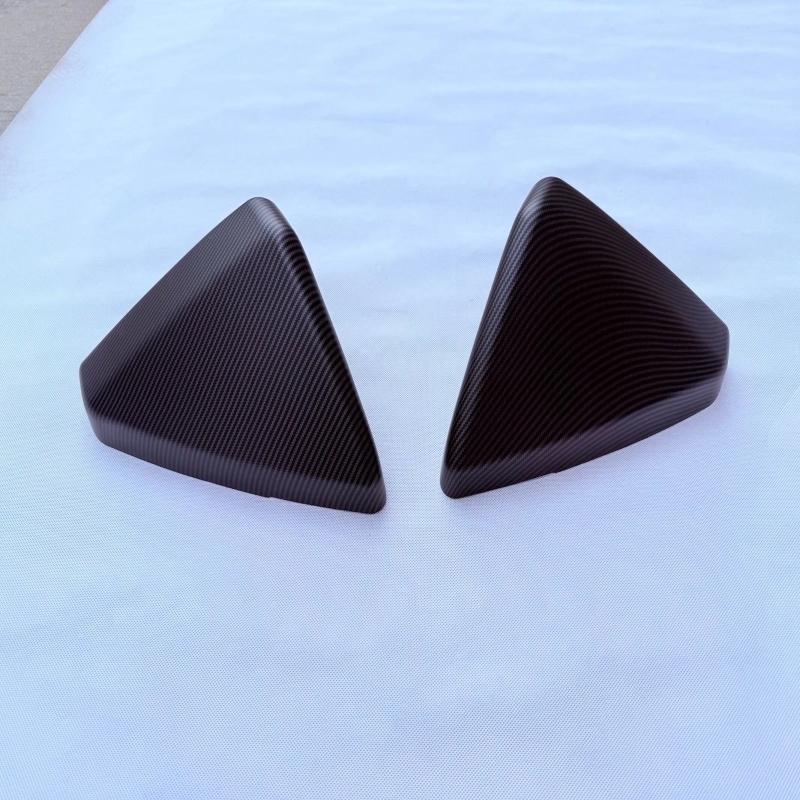 For Tesla Cybertruck -2025 carbon Accessories Side Rear View Mirror Trim Reverse Mirror Side Reflective Glass Mirror Cover