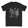 Мужская футболка Gorillaz, повседневная хлопковая футболка с круглым вырезом и коротким рукавом, одежда большого размера