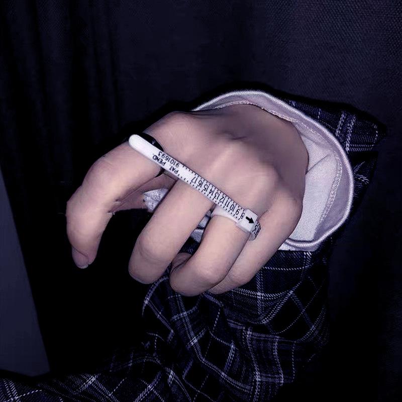 US Ring Size Measuring Tool: Soft Ruler for Finger Circumference and Ring Number Measurement