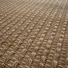 Tapis salon aspect jute motif damier beige 190x290