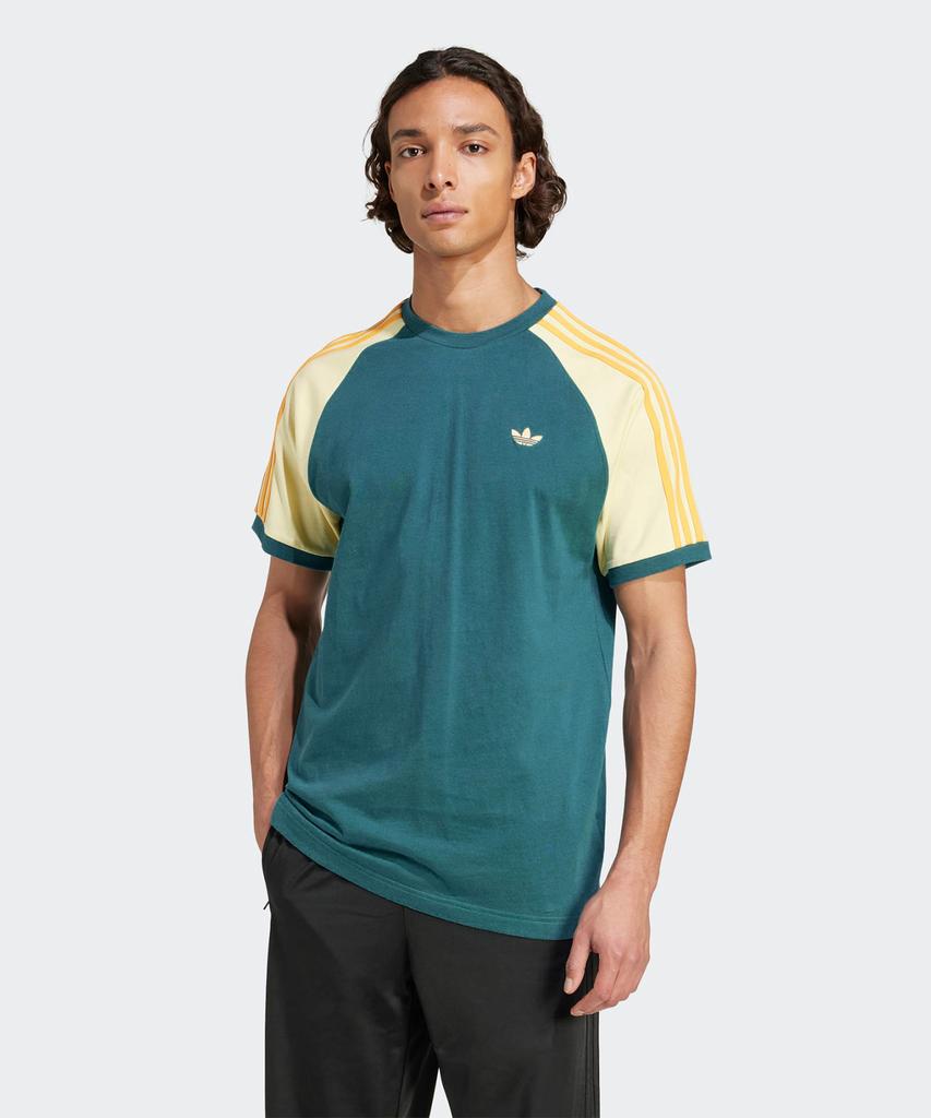 adidas Футболка Cali - Техно-зеленый:Желтый / Kc4961
