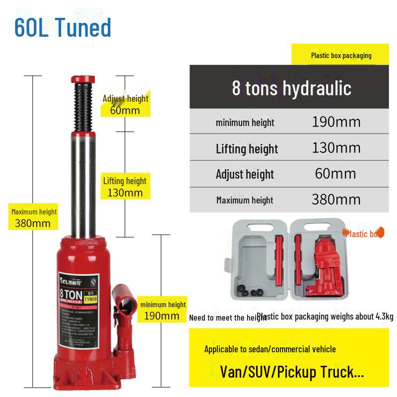 Гидравлический автомобильный домкрат для замены шин на бездорожье (2Т/3Т)