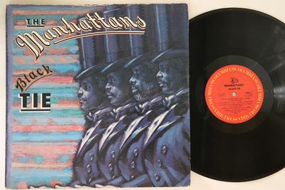 Виниловая пластинка MANHATTANS - Black Tie PC37156 COLUMBIA US Soul/Funk Б/у