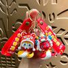 2025 Golden Snake Keychain Pendant - Cartoon New Year Gift
