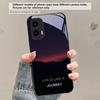 Ледяная поверхность озера Аврора Для Motorola Moto Edge 20 Lite 30 Pro 40 Neo 50 Ultra G45 G54 G55 G75 G84 G85 G Play 23 Стеклянный чехол для телефона