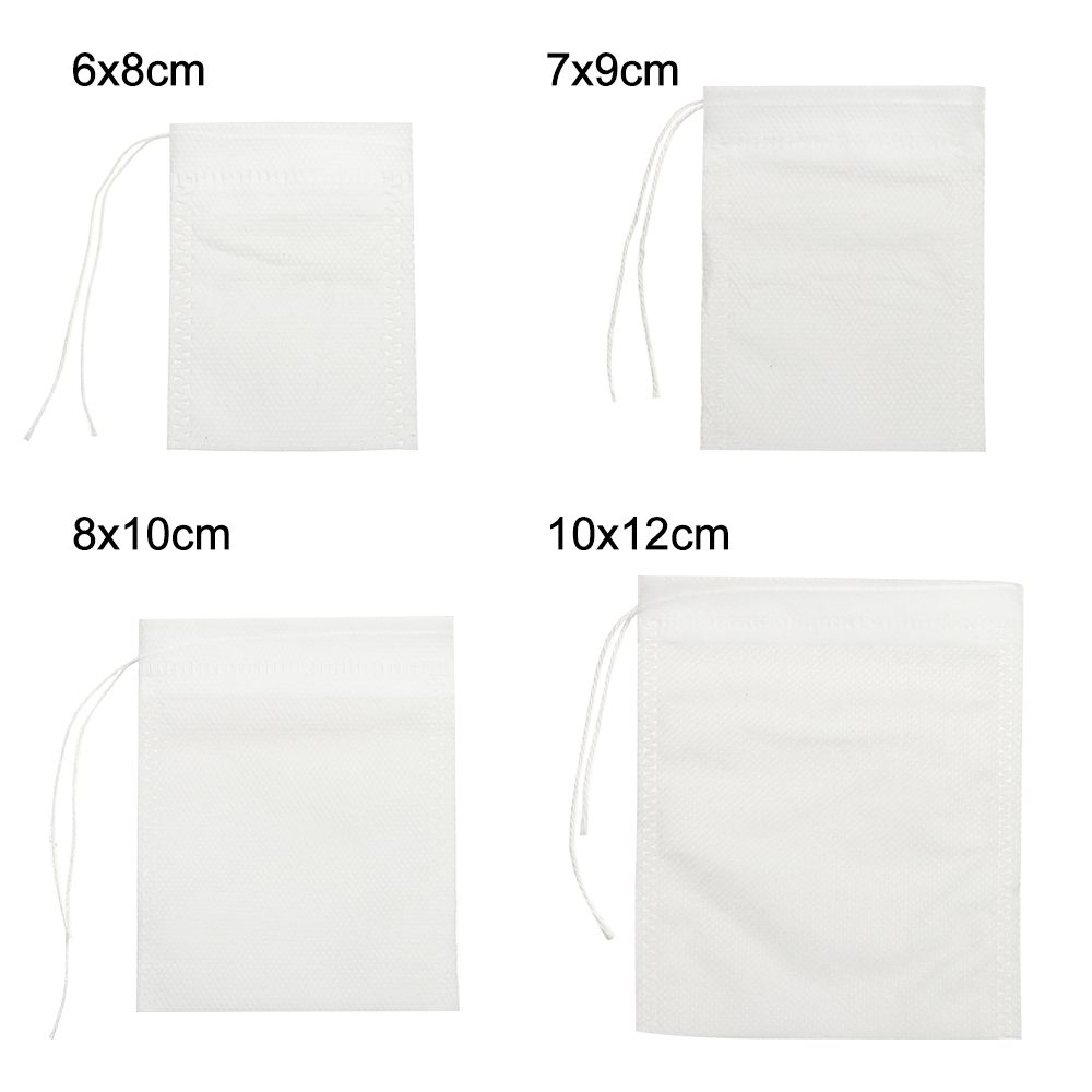Natural Empty with Drawstring Tea Infuser Sachets Disposable Tea Bag Tea Filter Bags for Loose Leaf