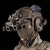 Тактический шлем GPNVG 18 Очки ночного видения NVG ДЕМО-модель Версия с тепловым слиянием Аксессуары для украшения шлема для страйкбола Реквизит