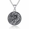 Retro Punk Viking Dragon Style Necklace Pendant Punk Men Trend Personality Pendant Holiday Gift Jewelry