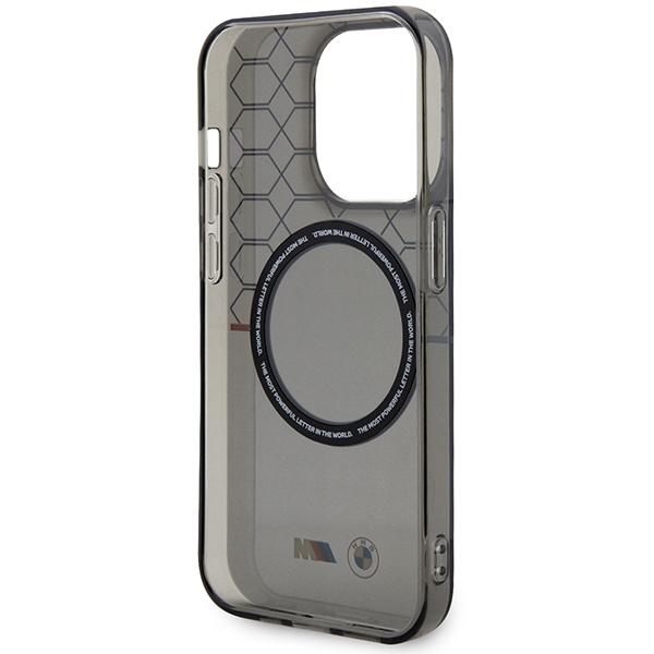 Etui do iPhone 14 Pro Max BMW Hardcase MagSafe Szary
